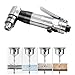 90 Degree Air Angle Drill, Right Angle Pneumatic Drill with，Reversible Function, Compact Air Drill for，Tight Spaces, High Torque Pneumatic Drilling Tool, Zinc Alloy Construction