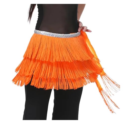 Three Layers Tassels Waist Chain,Adult Belly Dance Hip Belt for Stunning Dance Outfits and Performances3