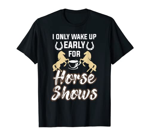 T-shirt de spectacle avec inscription « Only Wake Early » T-Shirt