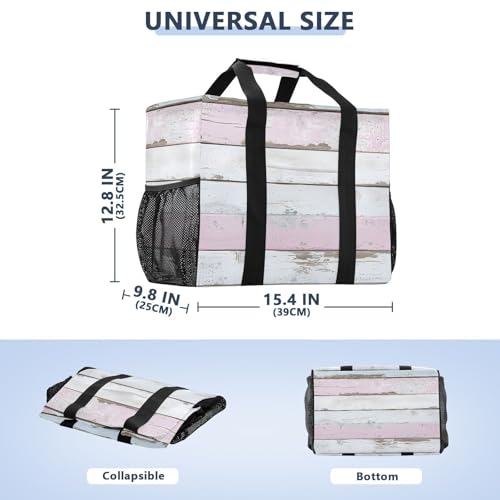 Old Wooden Blanks Large Beach Bag Waterproof Beach Tote Bags for Women Travel Gym Pool3