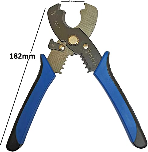 Image of Inditrust Cable Wire Insulation Stripper Cutter Multi Functional tool BLUE