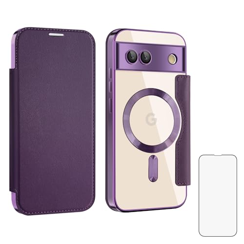 �yREHOOF�zgoogle pixel8a �p �P�[�X �蒠�^ magsafe�Ή��u�K���X�t�B��������v�w�� ���� �N���A ���z�^ �}�O�Z�[�t �蒠 �J�[�h���[ ���C�����X�[�d�Ή� �J�[�h���� PU�v ���U�[ Pixel 8a �X�}�z�P�[�X ������� �y