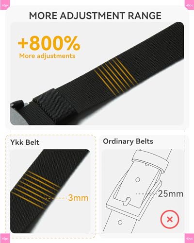 Image of CHAOREN Baseball Boys Belt, 1.25 inch Nylon Kids Tactical Belt, Adjustable for Golf And Softball