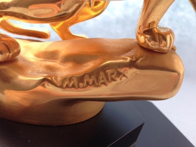 Amazon.co.jp: プジョー カーマスコット ベルフォールのライオン 22金