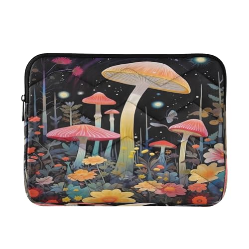 Funda para portátil de 13-14 pulgadas estilo Forest Mushroom miniatura 1