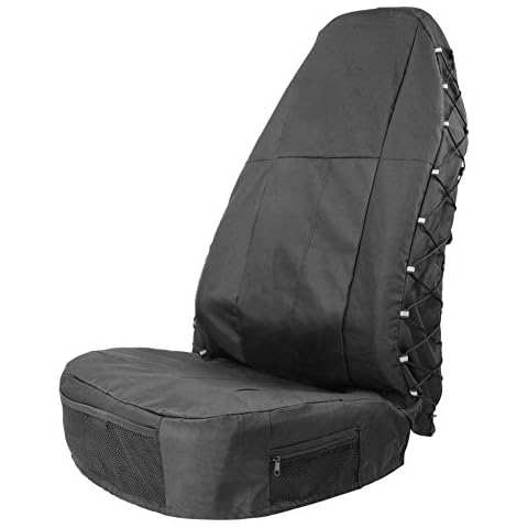 TIROL Waterproof Car Seat Cover with Pockets Cover