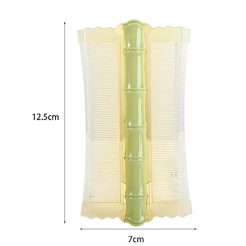 Peine doble cara para cabello Leadigol 12.5 cm miniatura 3