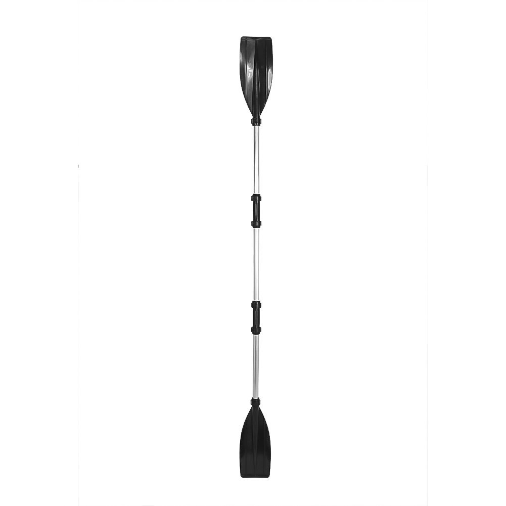 2Pcs Kayak Paddles, Detachable Boat Marine Oars Lightweight Ribbed Blade Boat Paddleboard Aluminum Alloy for Kayaking Boating