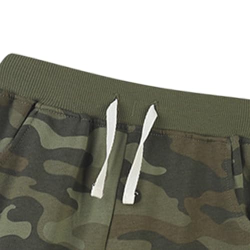 Kids Boys Camouflage Jogger Pants High Elastic Waist Trousers Summer Outdoor Hiking Camp Travel Outfits2