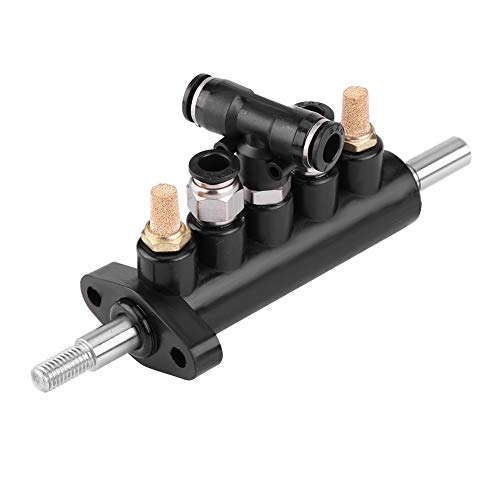 Image of Foot Control Air Valve, Aluminum Alloy Air Control Valve Foot Pedal Valve for Tire Changer Machine Supplies Tool Type A(#3), Black and Silver