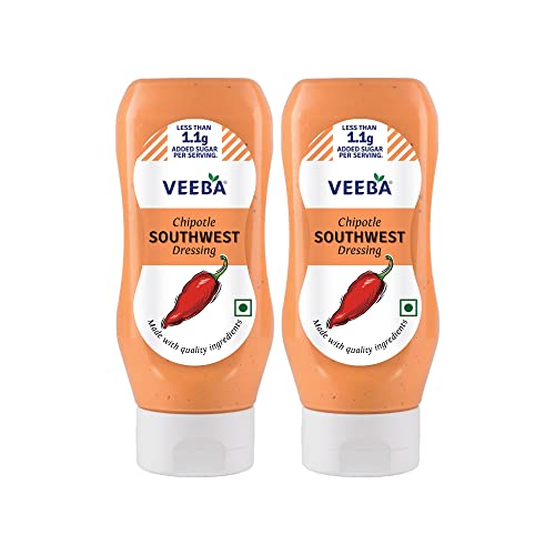 Image of Veeba Chipotle Southwest Dressing, 300g - Pack of 2