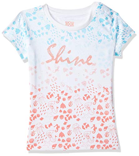 Image of WOWMOM Baby Girl's Floral Regular fit T-Shirt