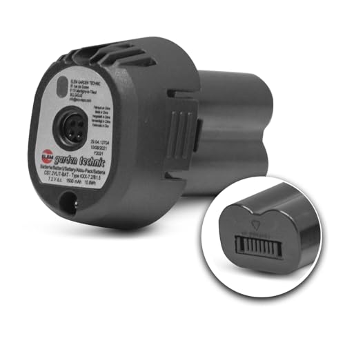 Batterie supplémentaire/de rechange pour ELEM Garden Technic CS7.2VLIT