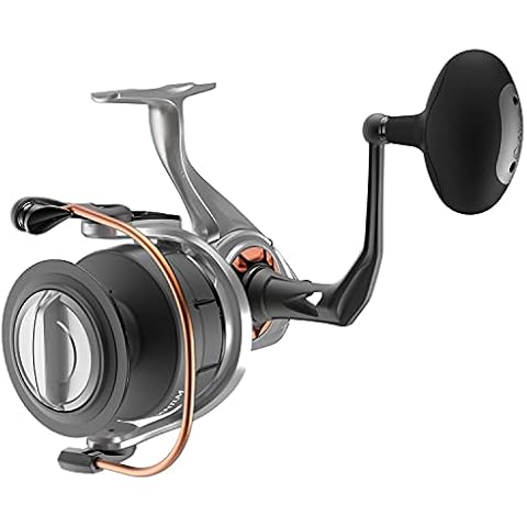 Quantum Reliance Spinning Angelrolle, Größe 85, wechselbare Rechts- oder Linkshänder Cover