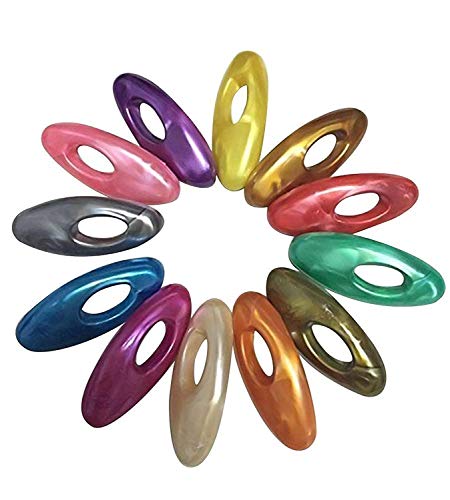 Odishabazaar Decorative Safety Sari Hijab Pins (Set of 10)