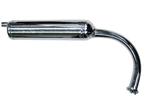 2 Stroke Chrome Muffler