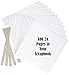 kedudes Most Durable Scrapbook Expansion Pages 12-Inch by 12-Inch, - 12 Sheet Count, 24 Pages