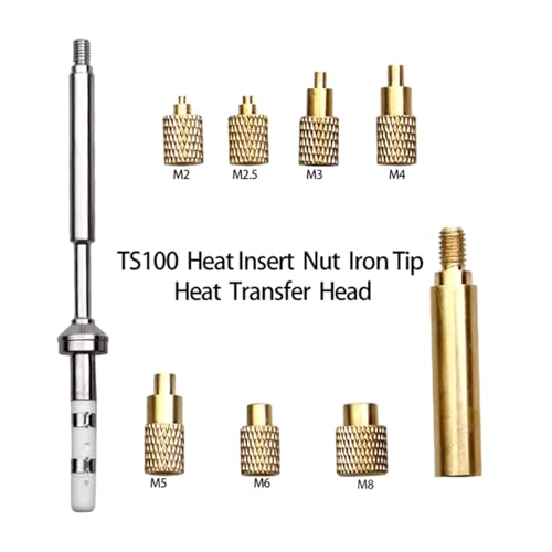 Pointes à souder TS100 pour inserts thermiques d'imprimante 3D