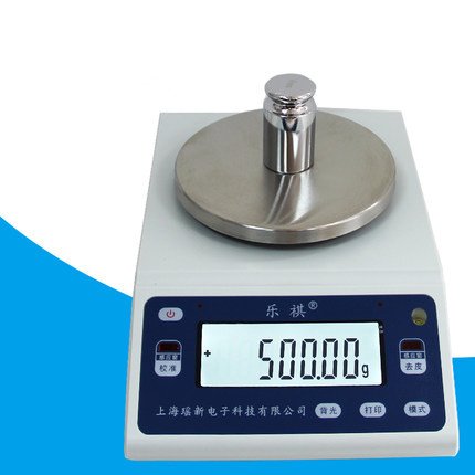 Bilance elettroniche di precisione da Laboratorio da 60 g/100 g/200 g/500 g Max 0,1 MG/1 MG Forniture per Laboratori scolastici Bilance analitiche digitali Bilance 220 V (100 g/0,1 MG)
