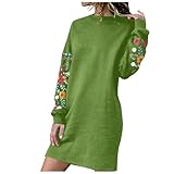 Dasongff Vestito da donna a maglia invernale caldo, comodo da maternità , da donna, per ne...