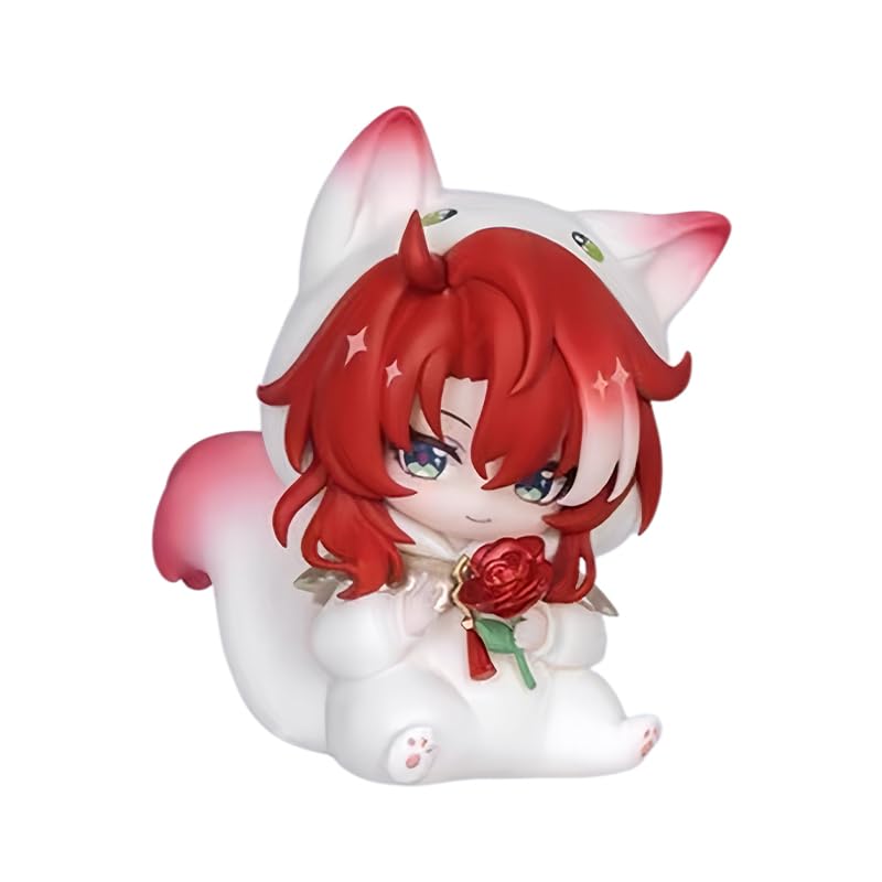 Bahomu Anime Figure, Cute Boys' Dormitory Series Chibi Figurine for Honkai Star Rail, Collectable Official Figure for Birthday Gifts (Argenti) โ image 1