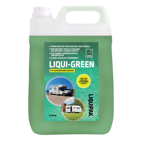 Buy Liquipak Caravan Toilet Fluid, LiquiGreen Motorhome For Caravan