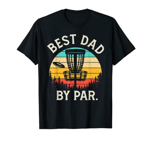 Best Dad By Par Vintage Style T-Shirt
