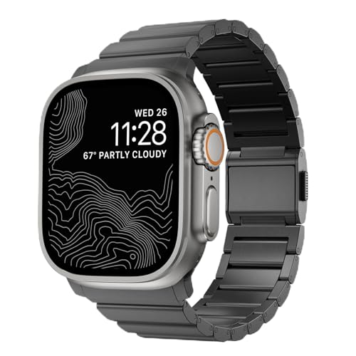 Bracelet en titane pour Apple Watch : la robustesse ultime pour votre iWatch Ultra