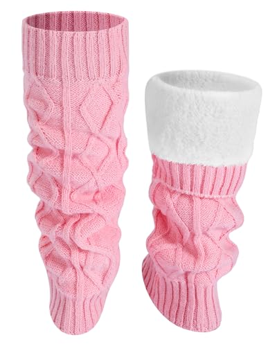 Image of Shihanee Fleece Leg Warmers Women