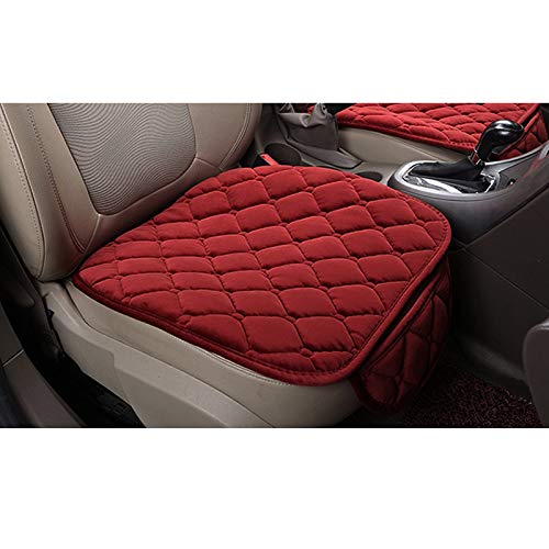 HCMAX Lusso Morbido Coprisedile Per Auto Cuscino Tampone Stuoia Protettore Per Forniture Automatiche Per Sedan Hatchback Suv 2 Pacco Coprisedile Anteriore