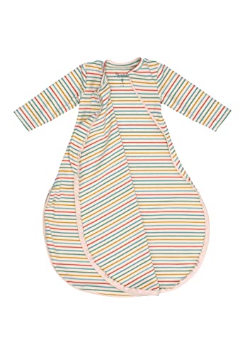 Sterntaler Baby Unisex slaapzak baby binnenslaapzak Stay True to Nature - babyslaapzak, puckzak baby, trappelzak gestreept - wasbaar - 68 - Afbeelding 4