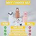 Fun Express Barnyard Bubble Bottles (Set of 12) Farm Animal Designs Include Horse, Sheep, Pig and Cow - VBS Vacation Bible School Supplies/Decor