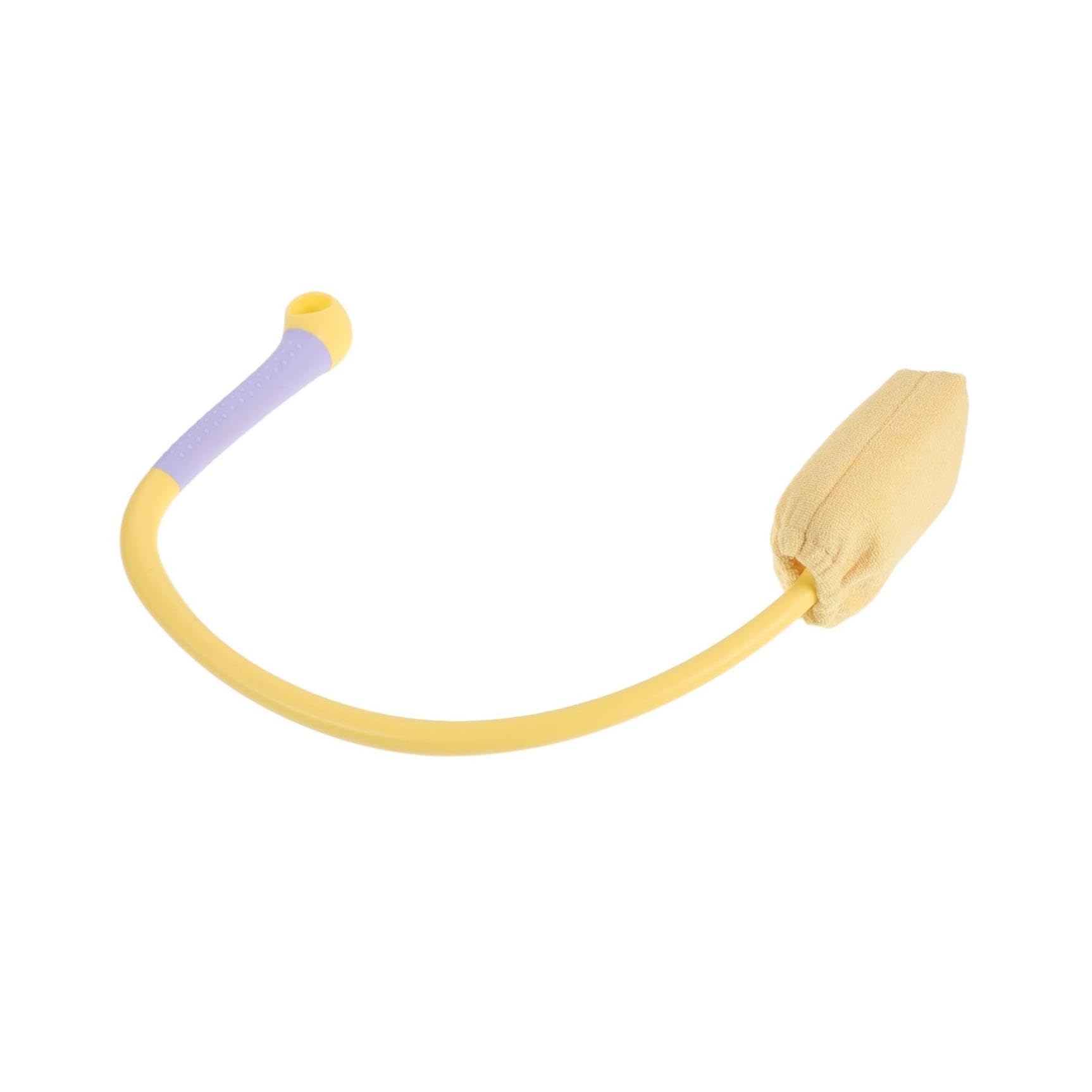 Cepillo de Ducha de Espalda en Forma, Mango Largo Ergonómico