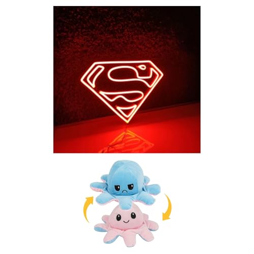 Image of EITHEO Stuffed Animal Plushie Stuffed Toy for Kids (Neon Santa Stick +Ball)