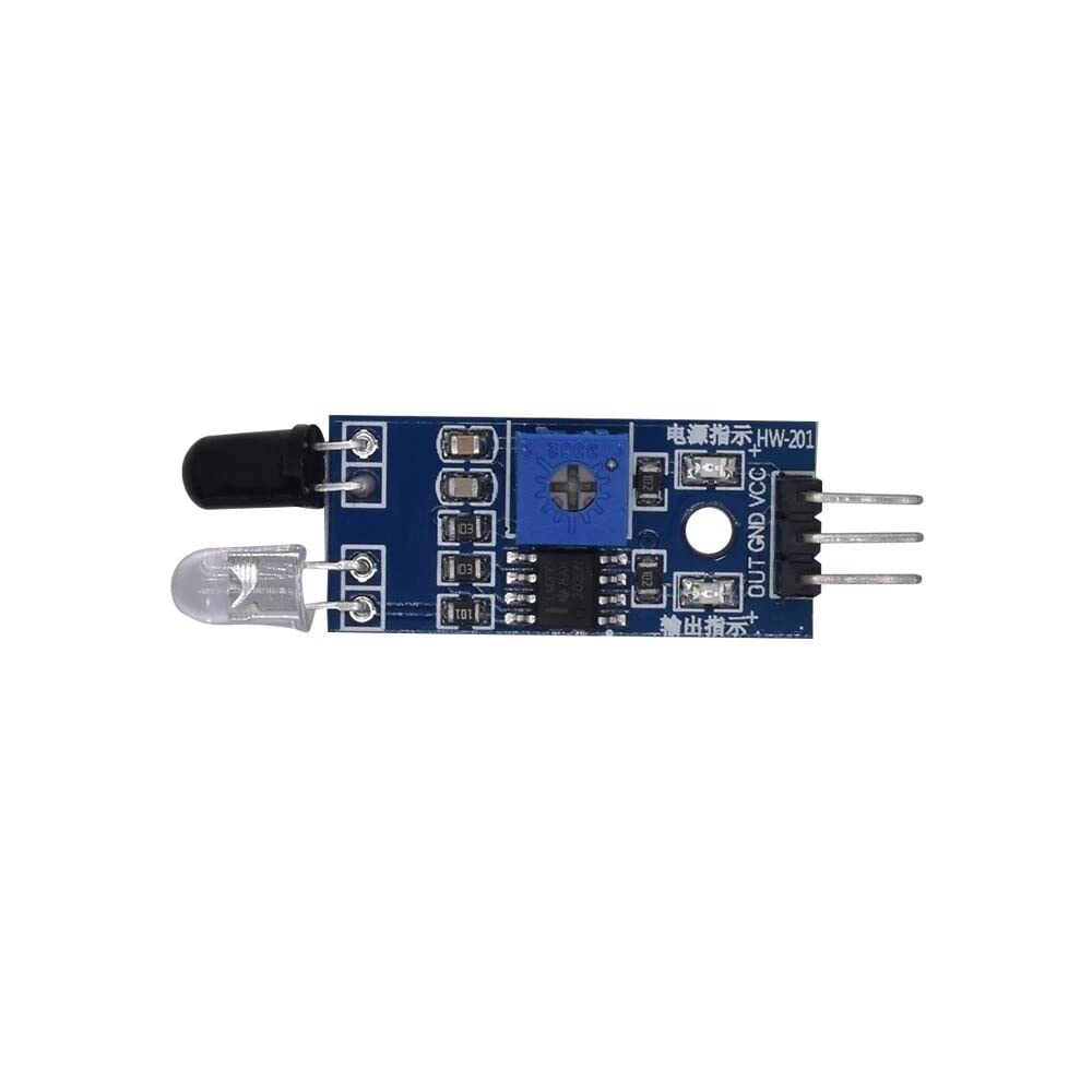 SOLDOUT DIY Smart Car Robot Reflective Photoelectric 3 Pin IR Infrared Obstacle Avoidance Sensor Module HW-201 Compatible with Arduino