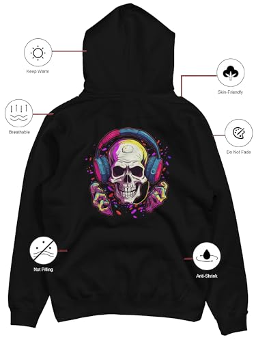 Image of fanideaz Mens Cotton Graphic Printed Zipper Hoodie for Men
