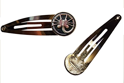 Facehugger Hair Clips handmade LV-426 Xenomorph jewelry gift charm