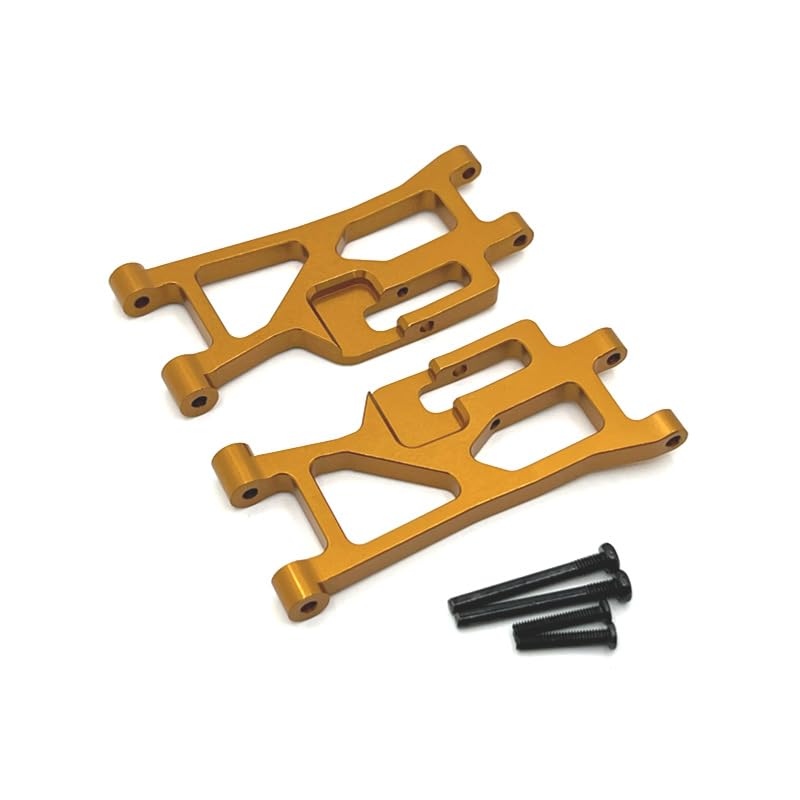 Metal Upgrades Ersatz Zubehör für MJX Hyper Go 1/14 14209 14210 H14BM RC Upgrade Ersatzteile (Gold)