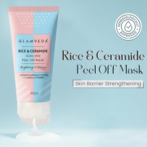 Glamveda Rice & Ceramide Korean Glass Skin Peel off Mask thumbnail 10