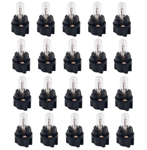 20 piezas de foco halógeno T5 para tablero de auto miniatura 1