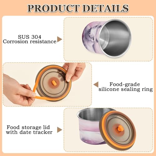 Contenedor Hermético de Café ATTX de Acero Inoxidable 500 ml miniatura 4