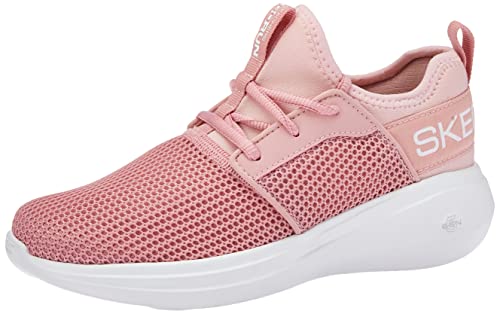 Tênis Go Run Fast, Skechers, Feminino, Rosa Claro, 35