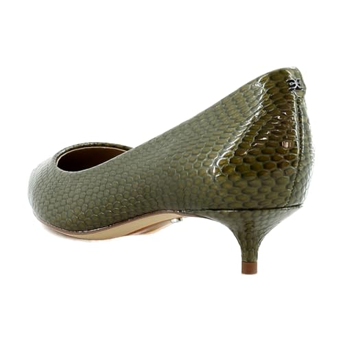 Sam Edelman Franci Women's Heels Olive Snake Print Size 6 M3