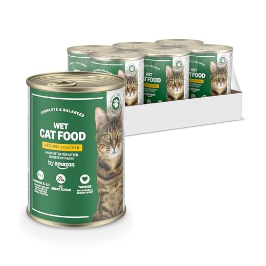 Katzensfutter in Dose, getreidefrei, 6 x 400 g