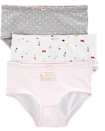 Kit com 3 calcinhas carters Tamanho 6 anos