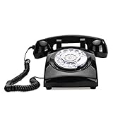 Taille du téléphone à siège fixe : 21*14*22cm, couleur : noir, blanc.