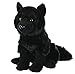 Wild Republic Lobo Negro, Cuddlekins, Animales de Peluche, 30.48 cm, Regalo Recién Nacido, Peluches para Niños, Juguete de Peluche, Peluches para Niñas, Relleno Elaborado con Botellas Recicladas