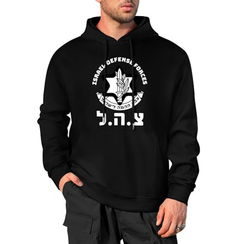 WXENAIEDK IDF Israel Defense Forces Cotton Hooded Sweater Casual Men And Women Hoodie Shirt