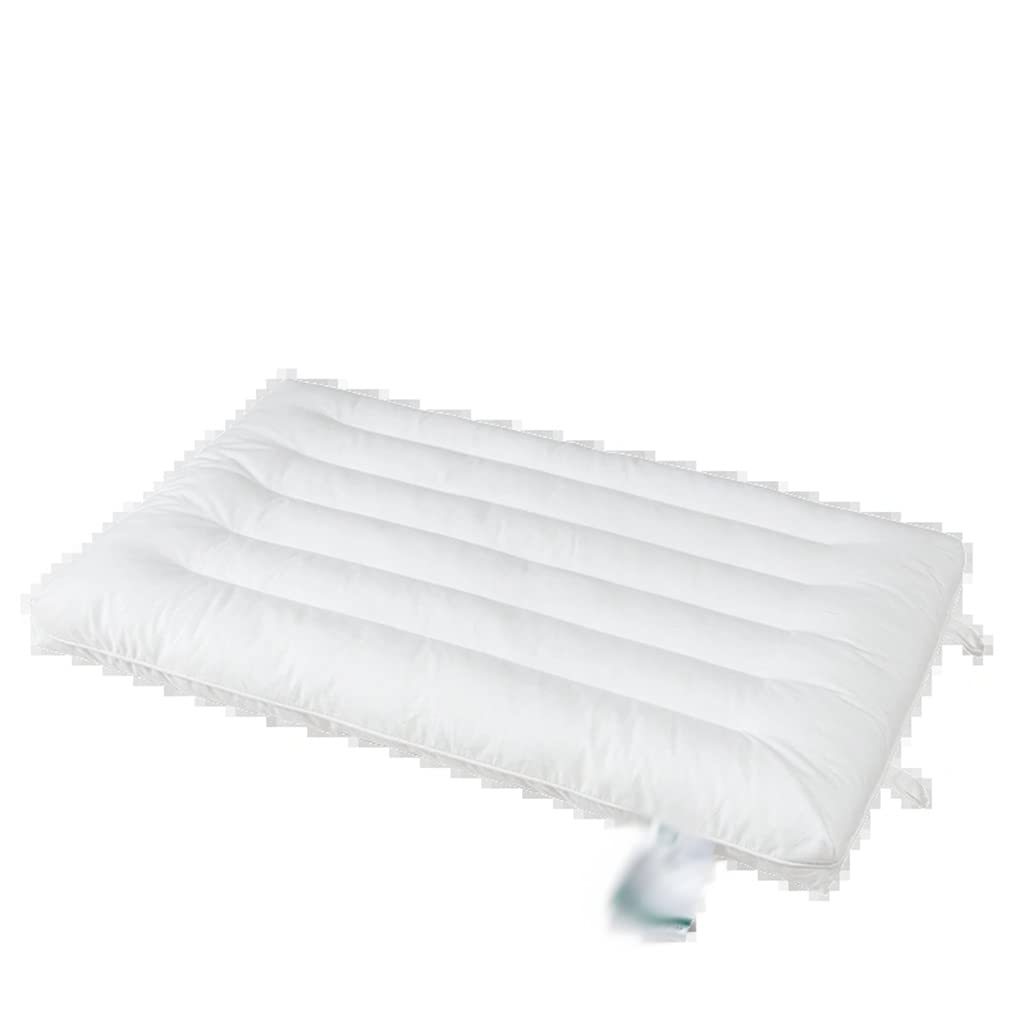 Oreiller plat bas lavable en coton pour des nuits douces et relaxantes