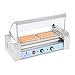 Royal Catering - RCHG-5E - Griglia elettrica per salsicce - 5 rulli di cottura - 1000 W - 220 V - 2 settori di cottura - spedizione gratuita